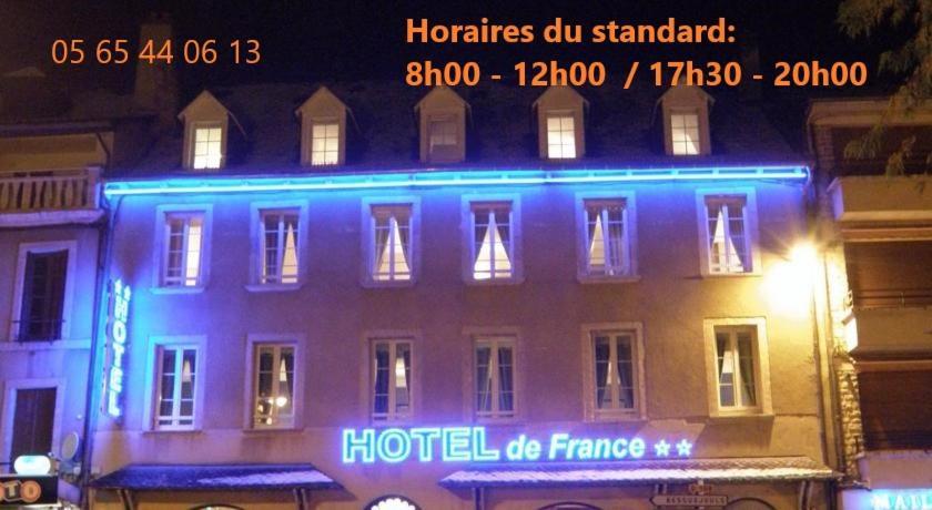Hotel De France Espalion Exteriör bild
